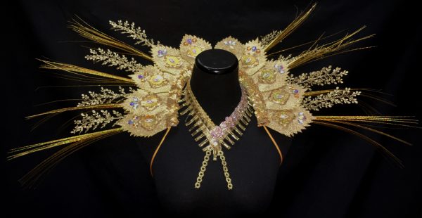 Midas Touch Carnival Rhinestone Headpiece - Image 5