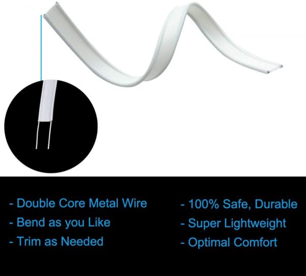Mask Accessory - Plastic Nose Bridge Wire for Face DIY Mask Making - Image 5