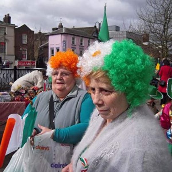 Irish Flag Afro Wig for St. Patrick’s Day