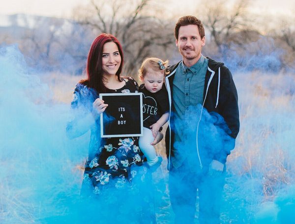 SMOKE GENADE – Gender Reveal Smoke Bomb - Gender Reveal (BLUE) GRENADE