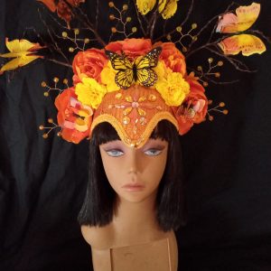 Mother Nature Butterfly Carnival Headpiece