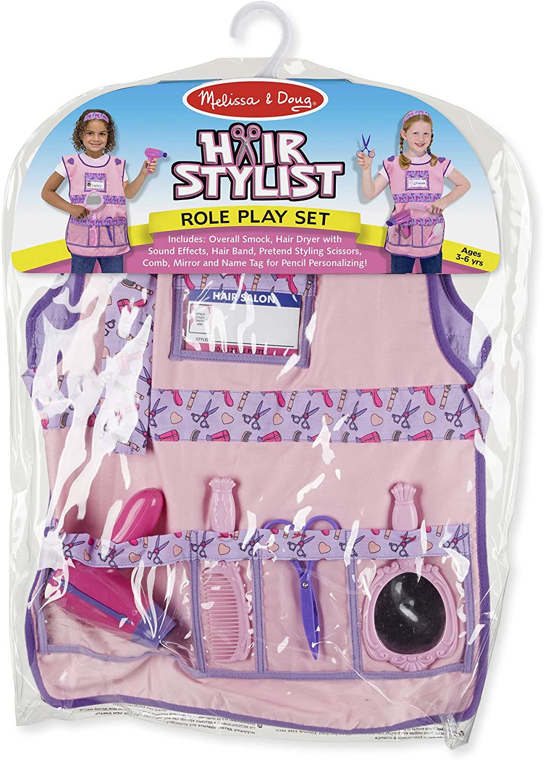 Career Day Hair Stylist - CHILD Beauty Stylist Costume Set SIZE 3-6YRS - Image 2