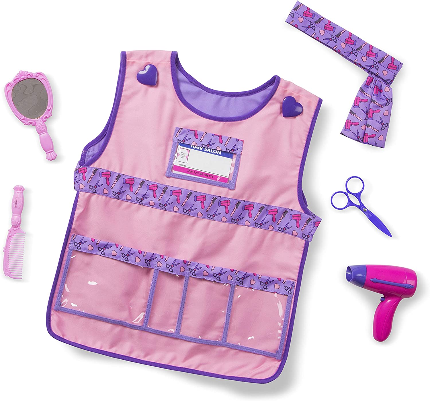 Career Day Hair Stylist - CHILD Beauty Stylist Costume Set SIZE 3-6YRS - Image 3