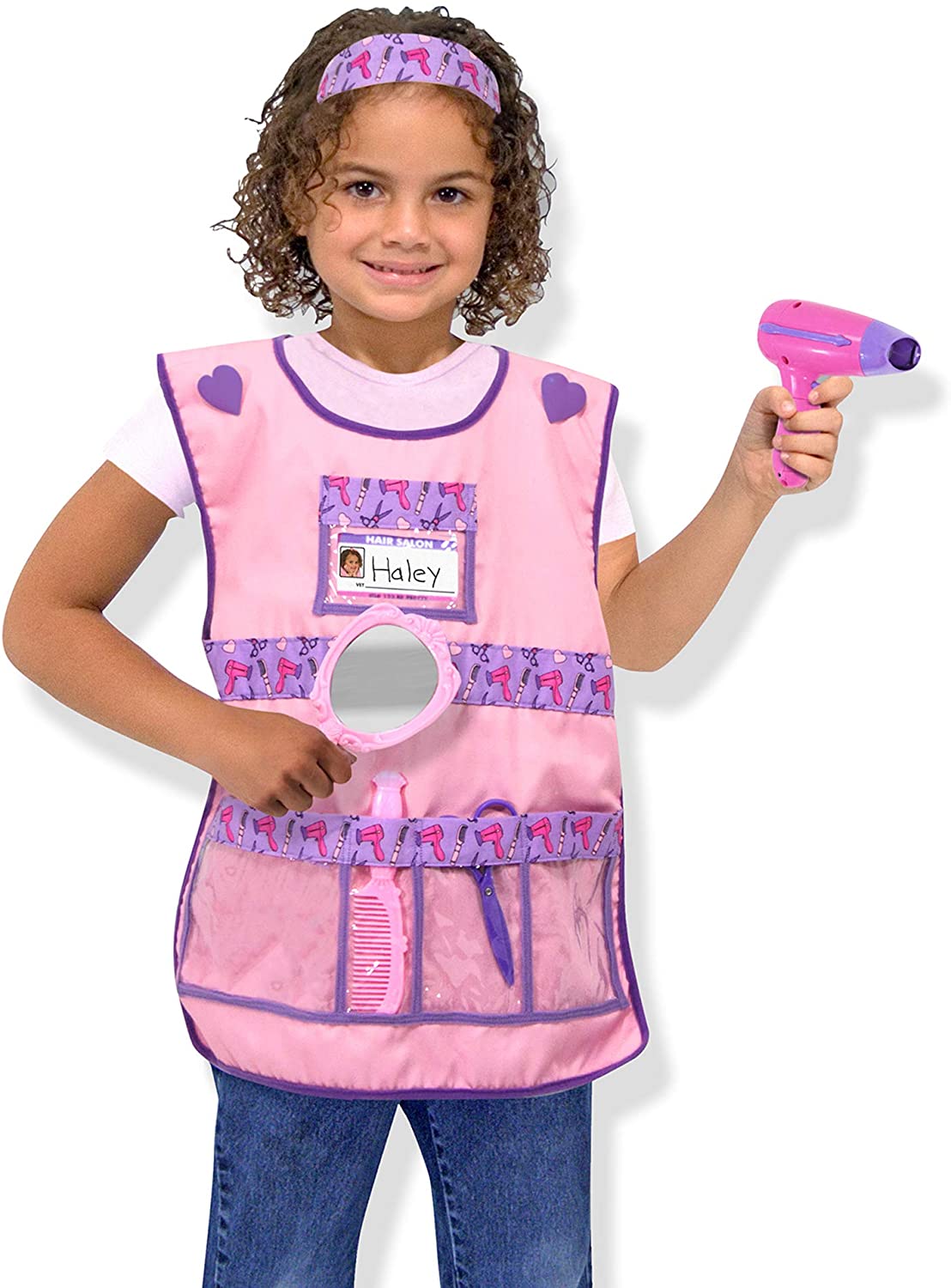 Career Day Hair Stylist - CHILD Beauty Stylist Costume Set SIZE 3-6YRS