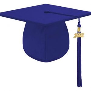 Graduation Hat-Cap (Adult) 2021 - ROYAL BLUE