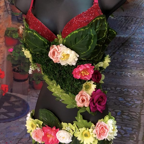 CUSTOM MADE – Mother Nature Floral Bra and Waist piece Set