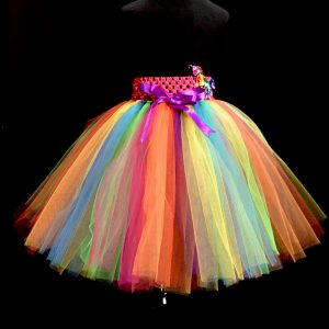CUSTOM MADE Child tutu – Toddler Simple Rainbow Tutu fits up to 4yrs