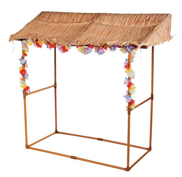 Hawaiian Tiki Tabletop Hut