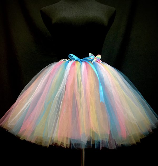 ADULT TUTU – CUSTOM MADE Adult Soft Pastel Simple Tutu