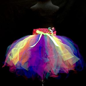 CUSTOM MADE Child Tutu – TODDLER colorful Tutu fits up to 3yrs