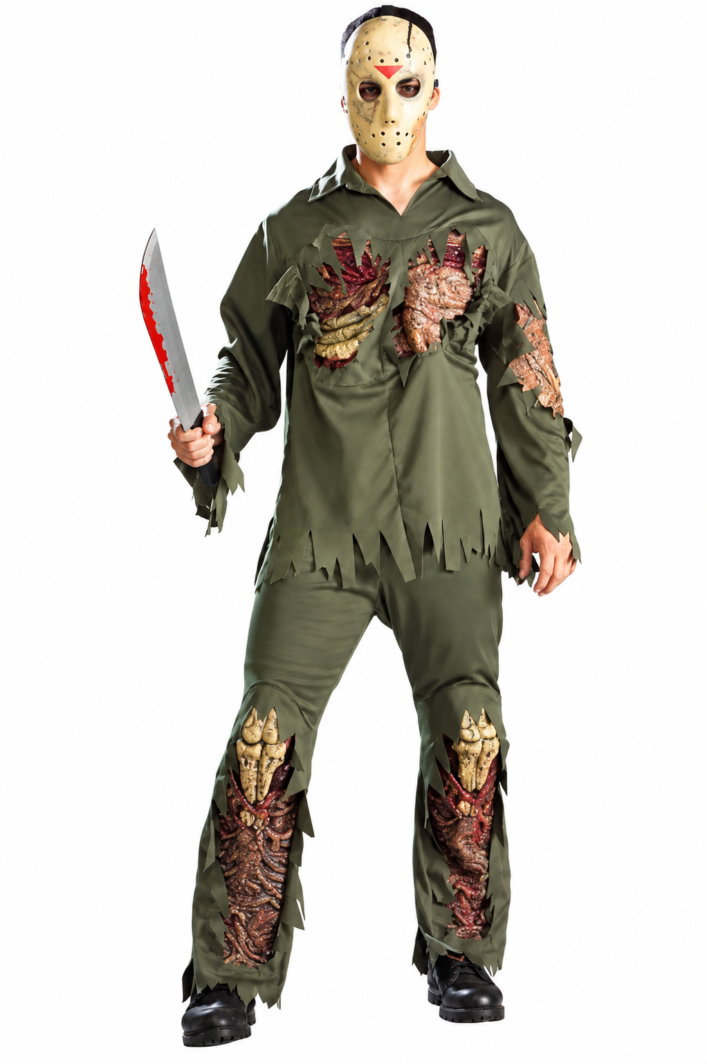 HALLOWEEN - Men's Friday the 13th: Super Deluxe Jason SIZE: STANDARD - Image 2