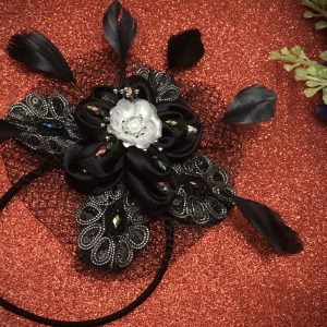 FACINATORS – CUSTOM MADE FLORAL - BLACK