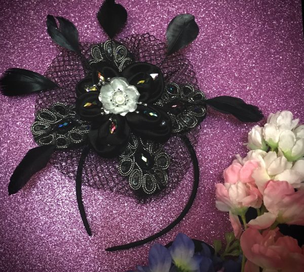 FACINATORS – CUSTOM MADE FLORAL - BLACK - Image 2