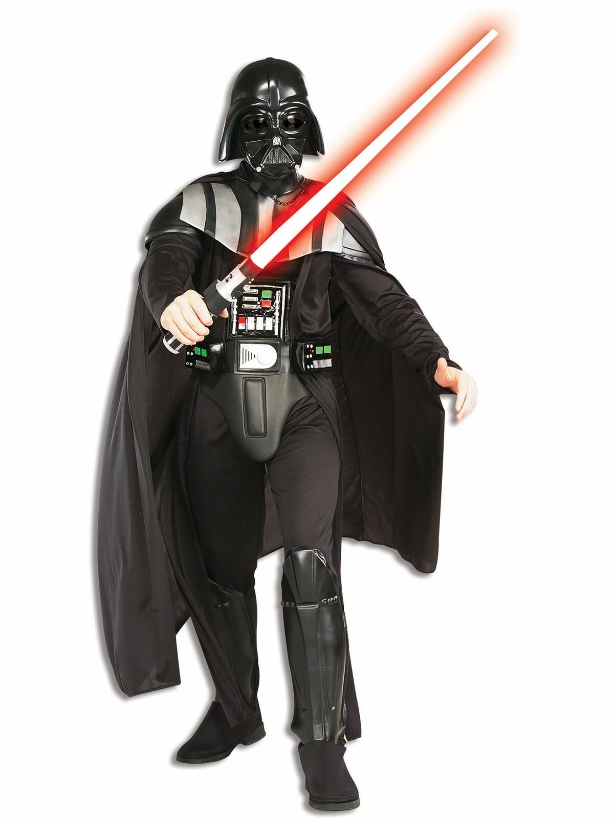 HALLOWEEN - Men's Deluxe Darth Vader Star Wars Costume SIZE: XL - Image 2