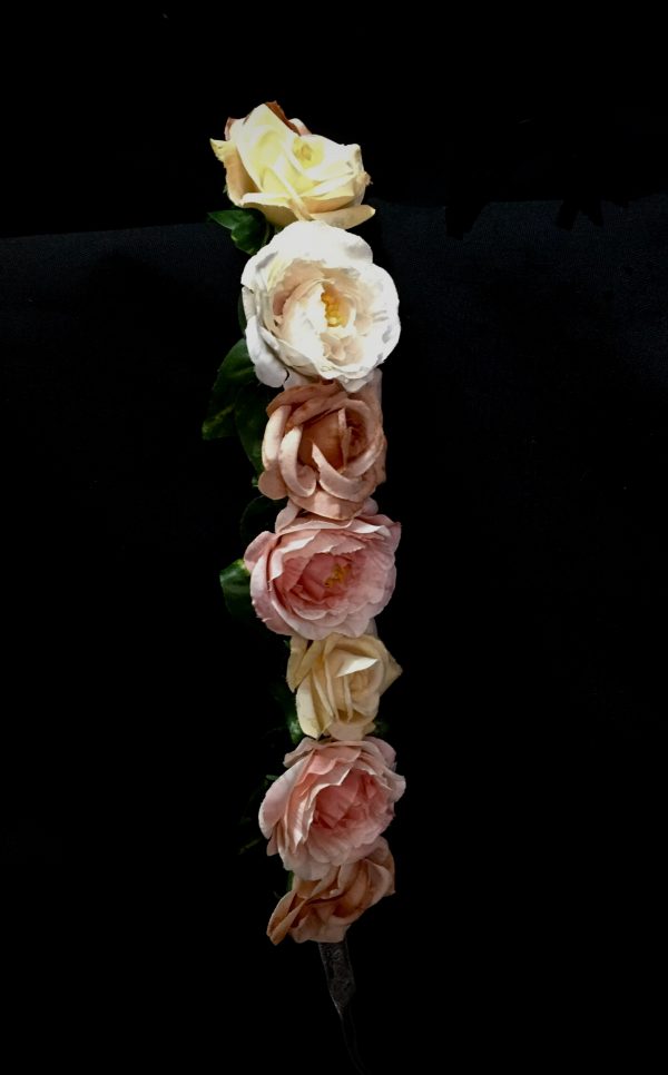 CUSTOM MADE CHILD Floral Headband - Fits child 6-8yrs - #8 - Image 3