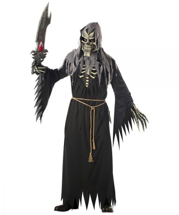 HALLOWEEN - Men’s Angel of Death Adult Economy Costume - SIZE STANDARD