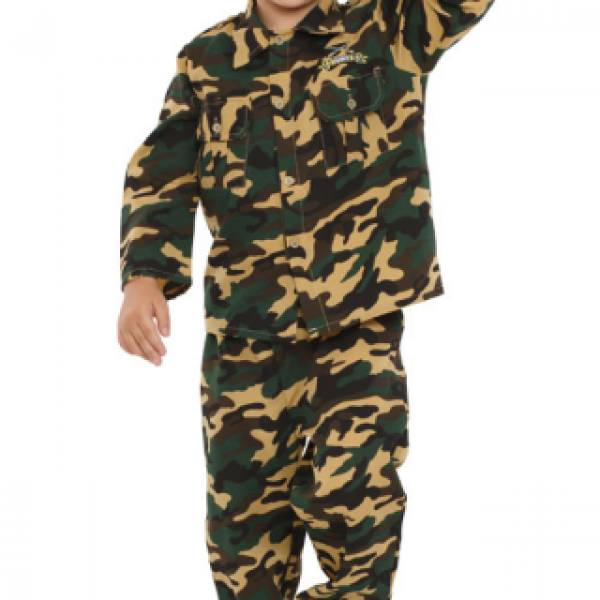 Career Day ARMY – Kids Army Military Officer Costume