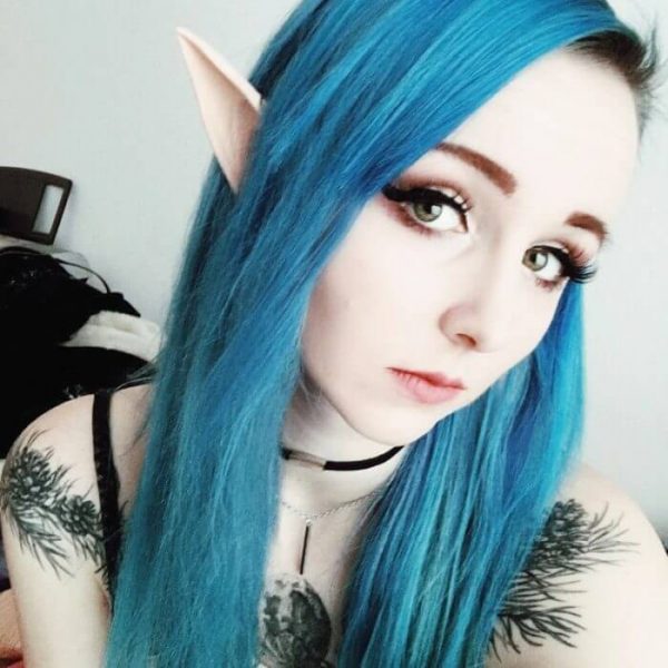 Latex Fairy Pixie Elf Ears Tips LONG - Image 2
