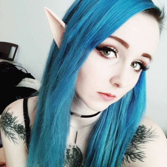 Latex Fairy Pixie Elf Ears Tips LONG - Image 2