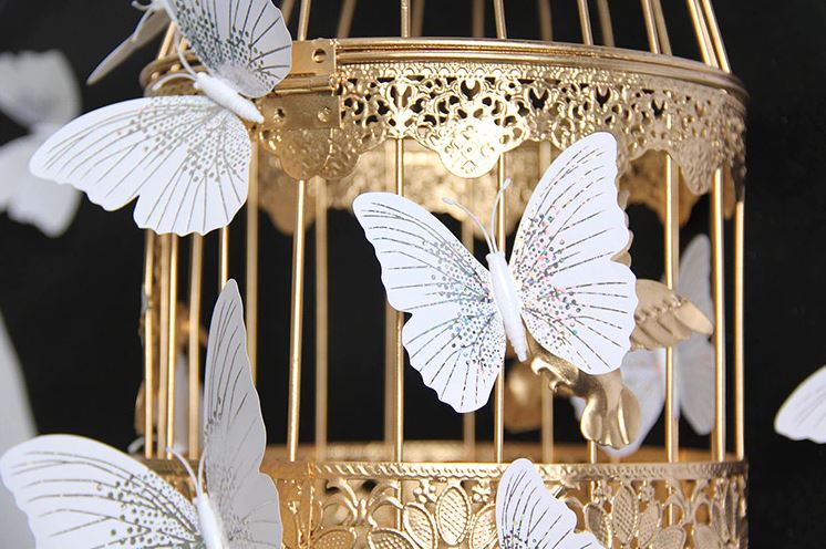 Butterfly Magnet / Wall Sticker Decoration Ambilight Single layer - WHITE - Image 2