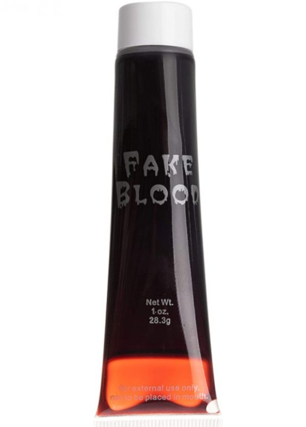 FAKE BLOOD 1oz Fake Halloween Vampire Stage Blood Tube