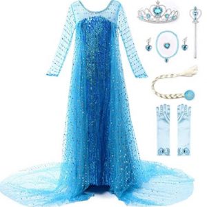Girls Prestige  Princess Costume Dress + Accessory Set - SIZE: 5
