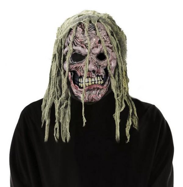 HALLOWEEN MASK - Grey Zombie mask