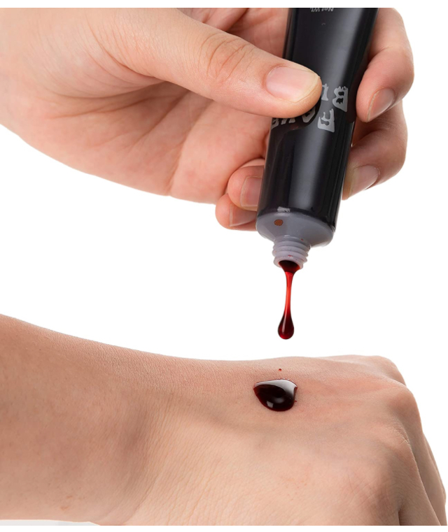 FAKE BLOOD 1oz Fake Halloween Vampire Stage Blood Tube - Image 2