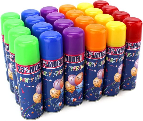 Party Streamer Spray String in a Can - Silly String - Image 2