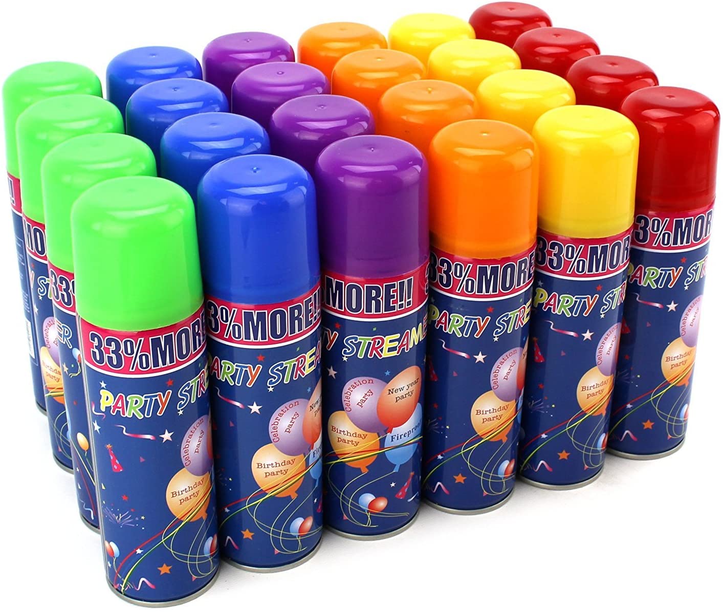 Party Streamer Spray String in a Can - Silly String - Image 2