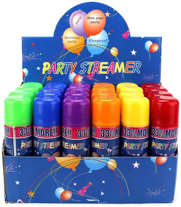 Party Streamer Spray String in a Can - Silly String