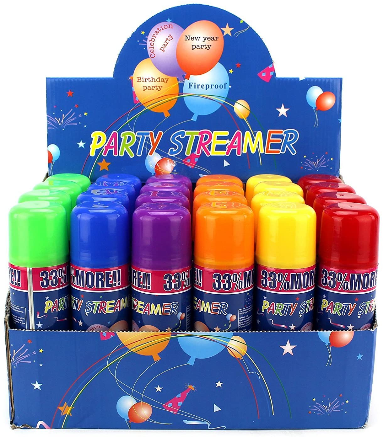 Party Streamer Spray String in a Can - Silly String