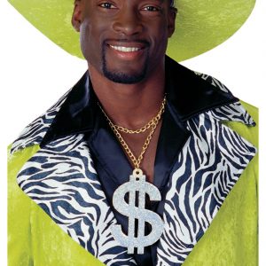 Necklace - Pimp Dollar Sign Neckalce