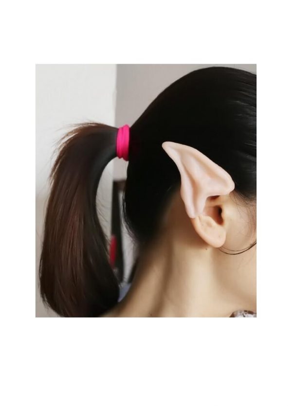 Latex Fairy Pixie Elf HALF Ear Tips - Image 2