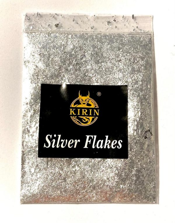 Metallic Foil Flakes 3G - SILVER