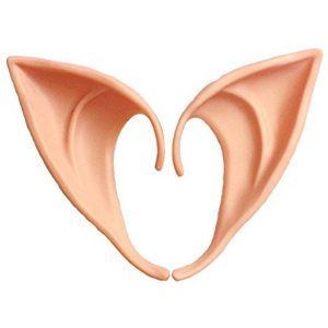 Latex Fairy Pixie Elf Ears Tips SHORT