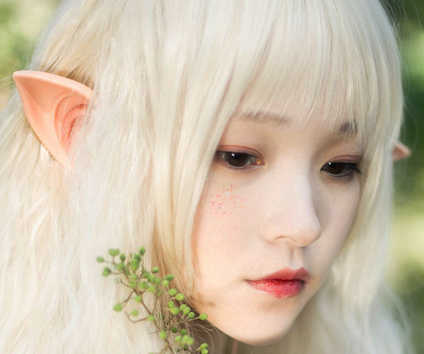 Latex Fairy Pixie Elf Ears Tips SHORT - Image 2