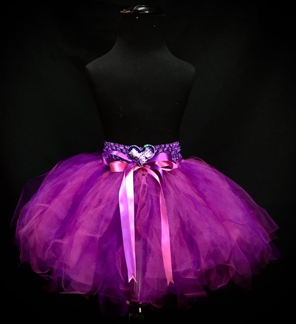 CUSTOM MADE Child tutu – Toddler Pink-Purple Tutu Fits up to 4yrs