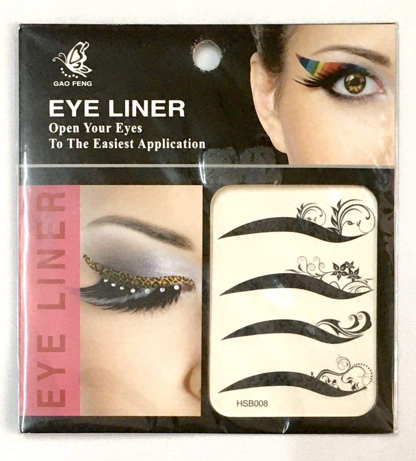 Eye Liner Sticker Tattoos 4 pairs per pack - Image 7
