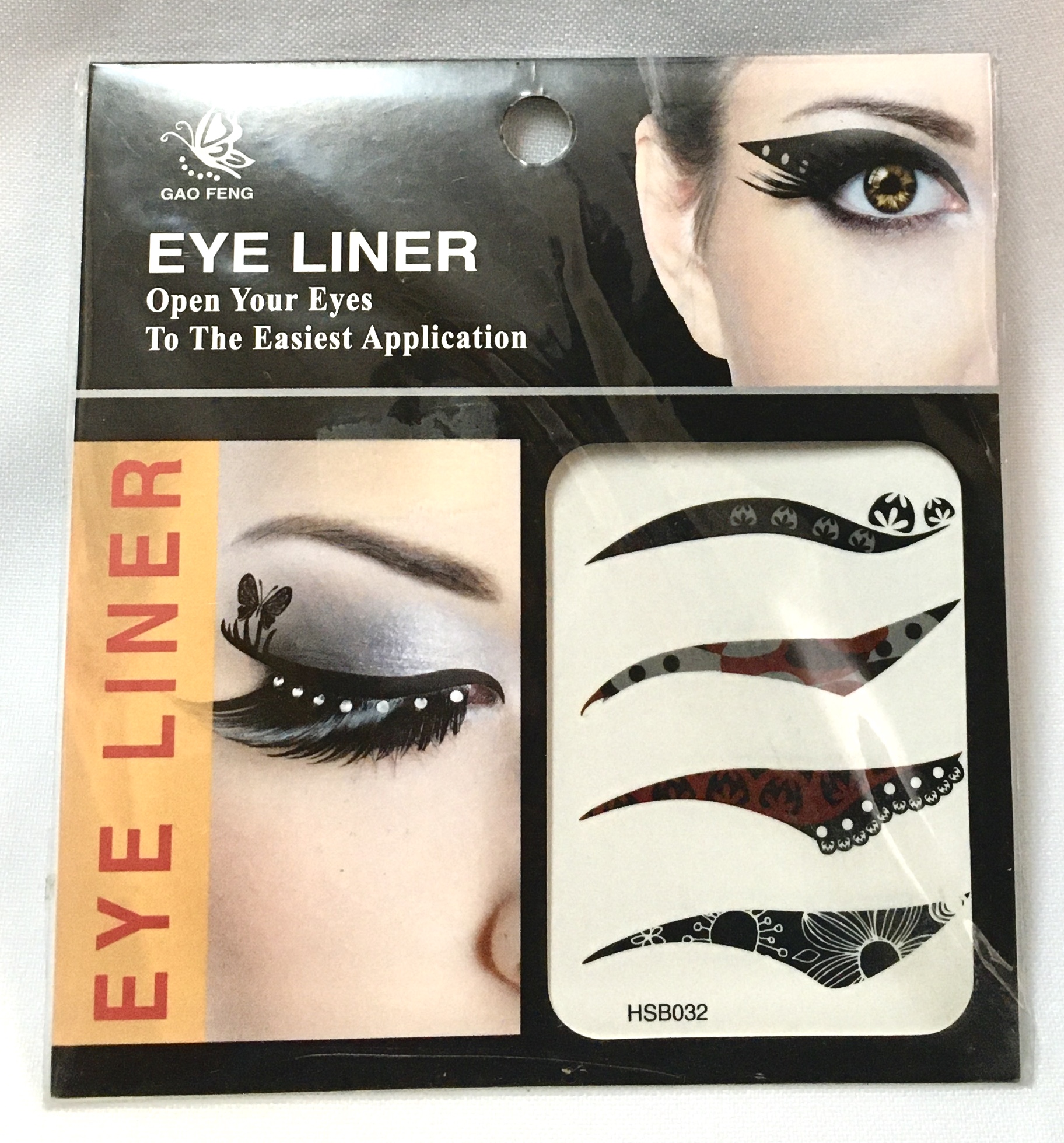 Eye Liner Sticker Tattoos 4 pairs per pack - Image 6
