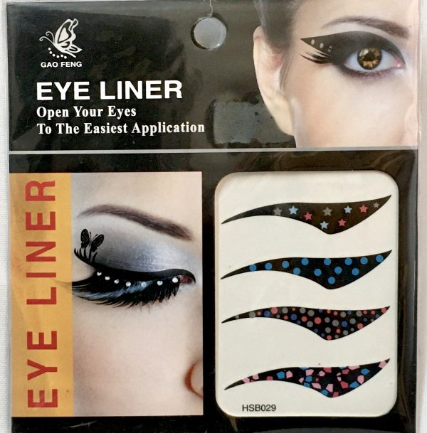 Eye Liner Sticker Tattoos 4 pairs per pack - Image 5
