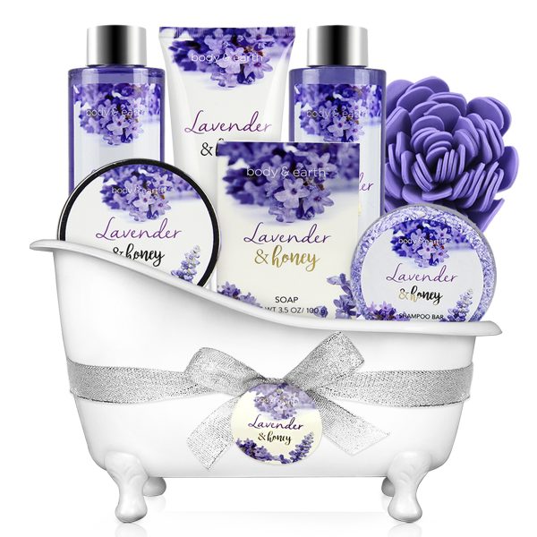 Body & Earth Lavender & Honey Bath & Body Works Gift Set