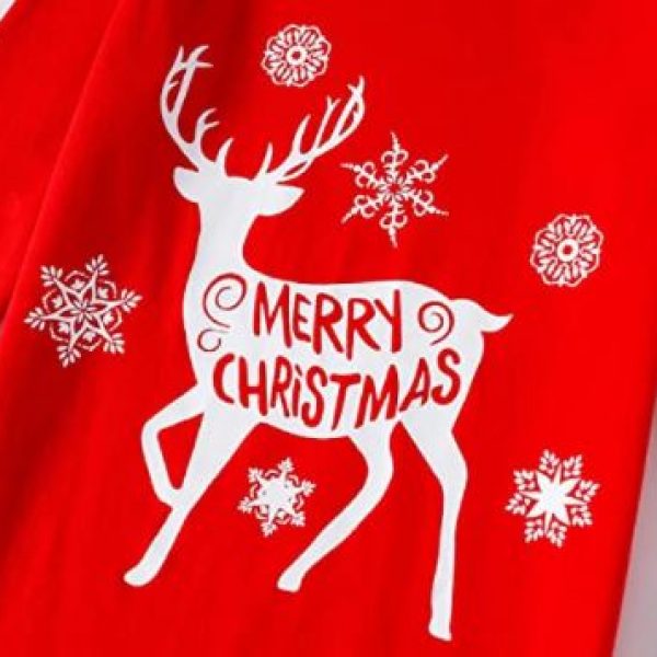Christmas Matching Family Pajamas Sets Christmas/Reindeer-2 WOMEN SIZE: 2XL