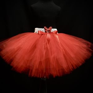 CUSTOM MADE CHILD Tutu – Red Glitter Tutu Fits up to 4yrs