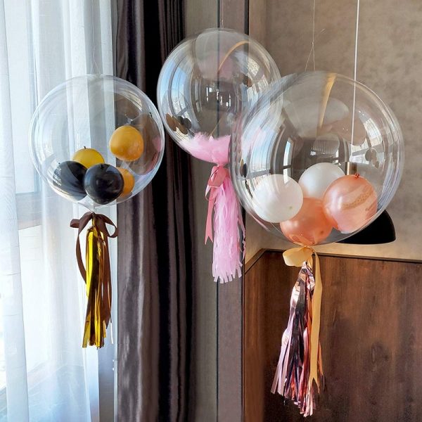 BALLOONS – Transparent Bobo Bubble Balloons