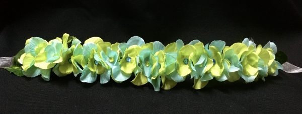 CUSTOM MADE CHILD Floral Headband - Fits child up to 4yrs - #12 - Image 2