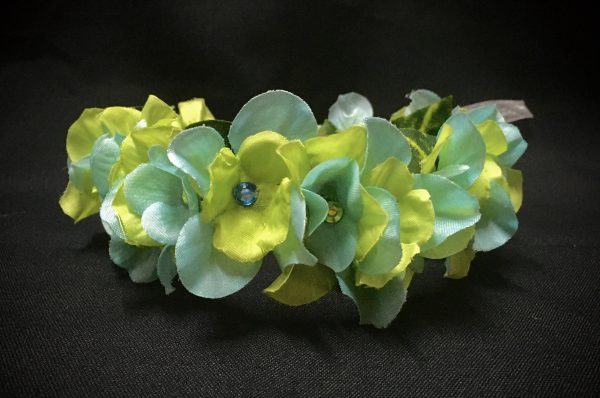 CUSTOM MADE CHILD Floral Headband - Fits child up to 4yrs - #12