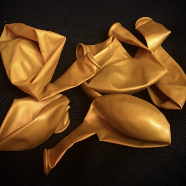 BALLOONS – Latex 12inch – 10 Pack – GOLD Balloons