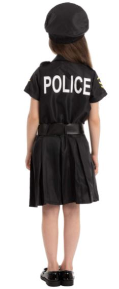 Career Day POLICE – Girls Police Cop Costume - Image 4