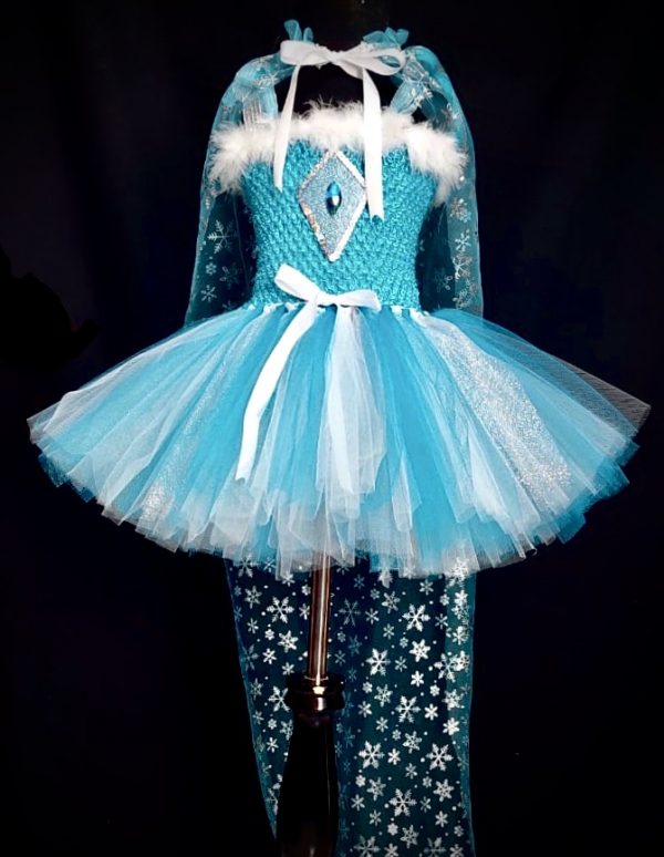 CUSTOM MADE Toddler Tutu Dress - TODDLER Frozen Elsa inspired Tutu Dress SIZE: 3yrs